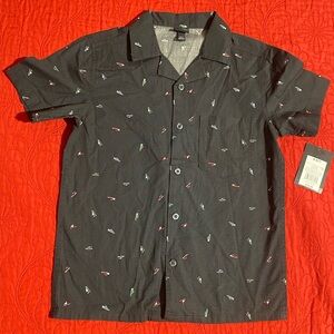 Art Class Black Casual Button Down Shirt